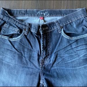 Firefly Boot Cut Distressed Jean